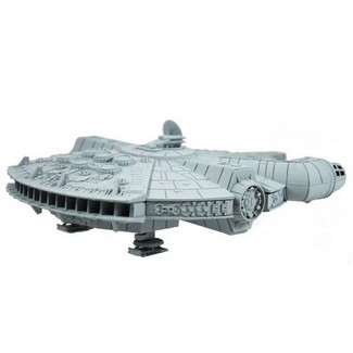 star wars millennium falcon silver coin