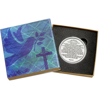 23rd Psalm 1oz .999 Silver Medallion in Gift Box