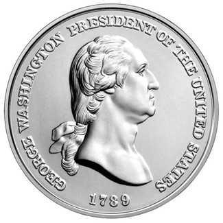 (2018) George Washington Silver Medal Original Government Packaging