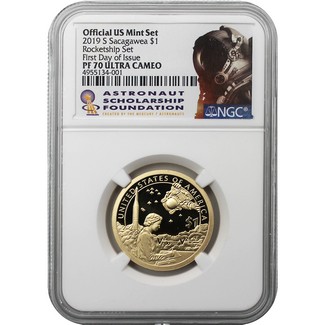2019 D 50c Kennedy ProofLike NGC MS 68 PL ROCKET SHIP SET First Releases LIVE