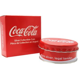 2019 $2 Fiji 1 oz Proof Silver Coca-Cola "Always Cool" Polar Bear