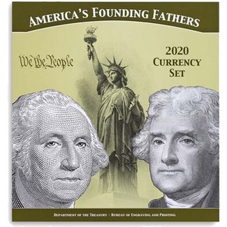 2020 America’s Founding Fathers Currency Set