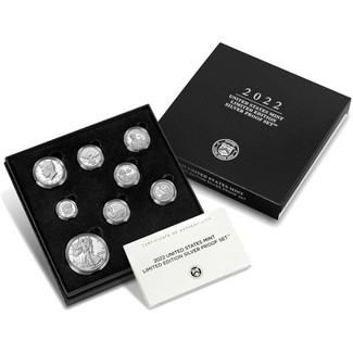 2022 Limited Edition Silver Proof Set OGP