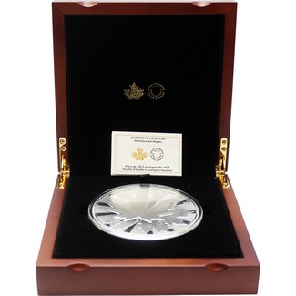 2023 RCM  $250 Multifaceted Maples 1 Kilo Silver Coin