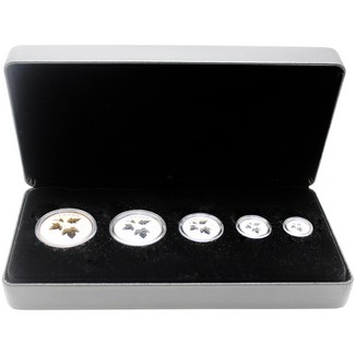 2024 Canada Silver Reverse Proof Fractional Set "Canada's Autumn Beauty"