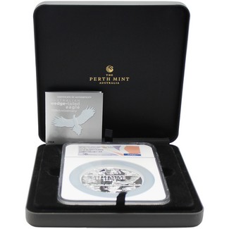 2024 P125 $10 Proof Australia 10oz Silver Wedge Tailed Eagle 10th