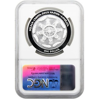 2025 $1 Proof Oglala Lakota Sioux Nation Native American Series