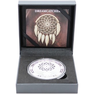 2026 $1 Proof Oglala Lakota Sioux Nation 1oz Silver Filigree Dreamcatcher Coin OGP