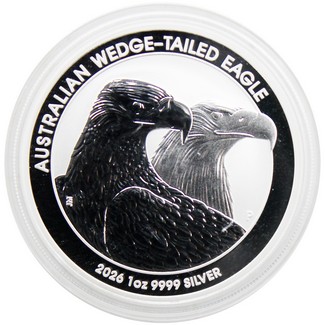 2026 Australia 1oz Silver Wedge Tailed Eagle BU Condition
