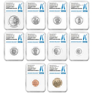 2026 S Semiquincentennial Silver Proof Set NGC PF70 UC AR