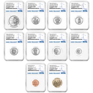 2026 S Semiquincentennial Silver Proof Set NGC PF70 UC ER Blue Label