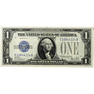 Series 1928 Silver Certificate "Funny Back" Uncirculated