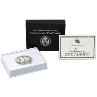 2011 Army Commem Half Dollar UNC (OGP)