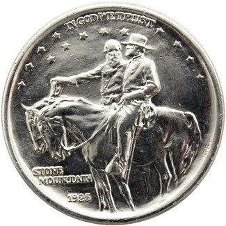 1925 Stone Mountain Commem Half Dollar AU