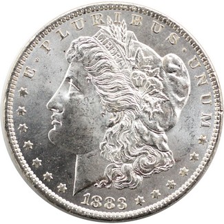 1883 O Morgan Silver Dollar BU Condition