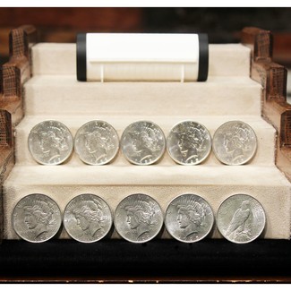 2025 Blazing Peace Dollars!