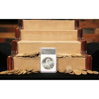 1909-S VDB Lincoln Cent (Replica) 1oz .999 Fine Silver + Bonus