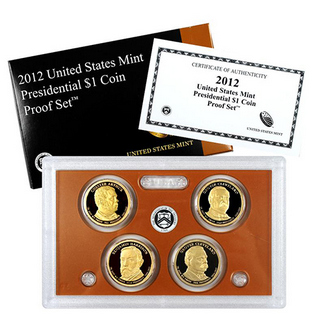 2012 4PC Presidential Proof Set in OGP