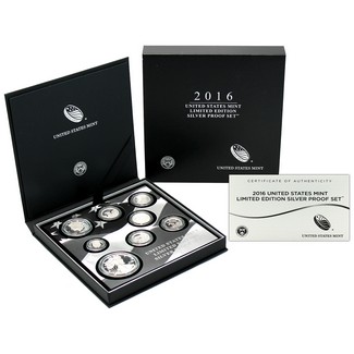 2016 United States Mint Limited Edition Silver Proof Set