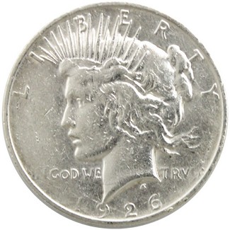 1926 D Peace Dollar in Very Fine - Extra Fine Condition