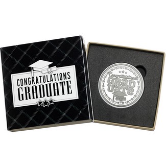2023 Congratulations Graduate 1oz .999 Silver Medallion in Gift Box