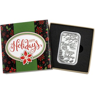 2025 No Place Like Home Cardinals 1oz .999 Silver Bar in Gift Box