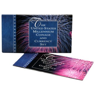 2000 Millennium Coinage & Currency Set OGP