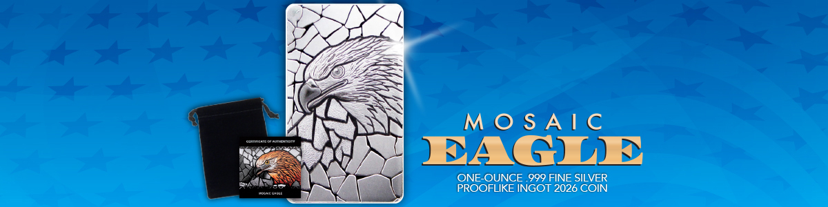 2026 1oz Silver Mosaic Eagle