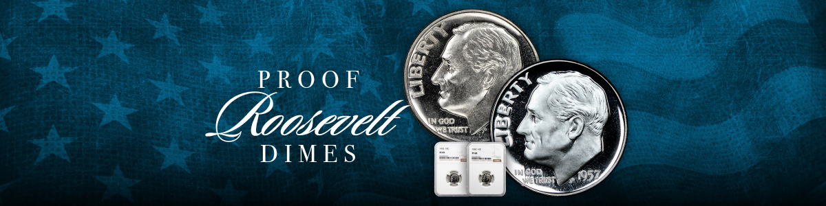 Proof Roosevelt Dimes
