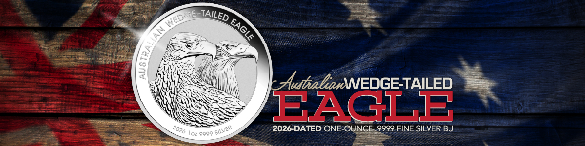 2026 1oz Silver Wedge Tailed Eagle BU