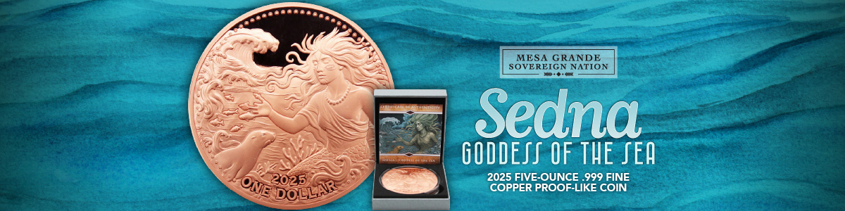 2025 Sedna 5oz Copper Coin