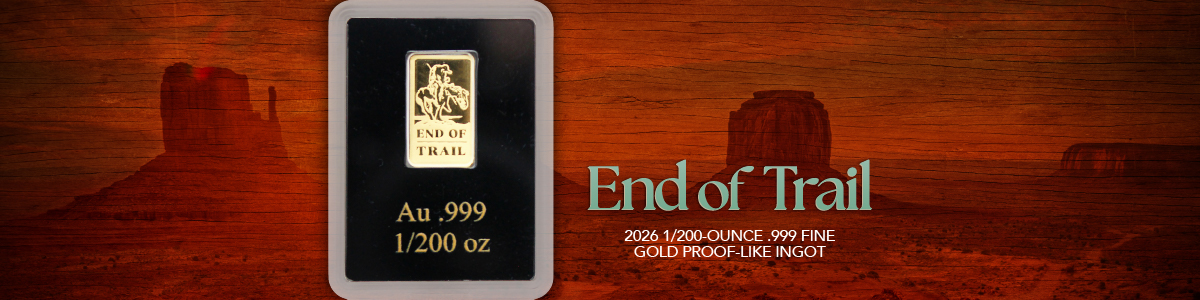 2026 1/200oz Gold End of Trail Coin