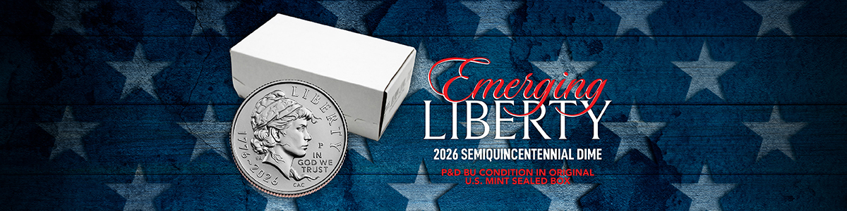 2026 Emerging Liberty Dime Sealed Box