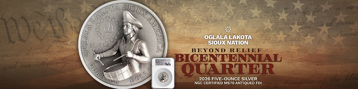 2026 Beyond Relief Bicentennial 5oz Qtr