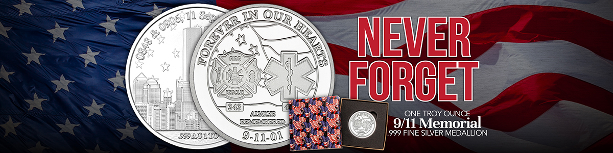 9/11 Silver .999 Medallion