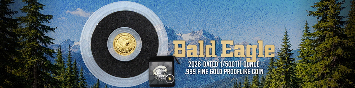 2026 50c 1/500oz Gold Bald Eagle