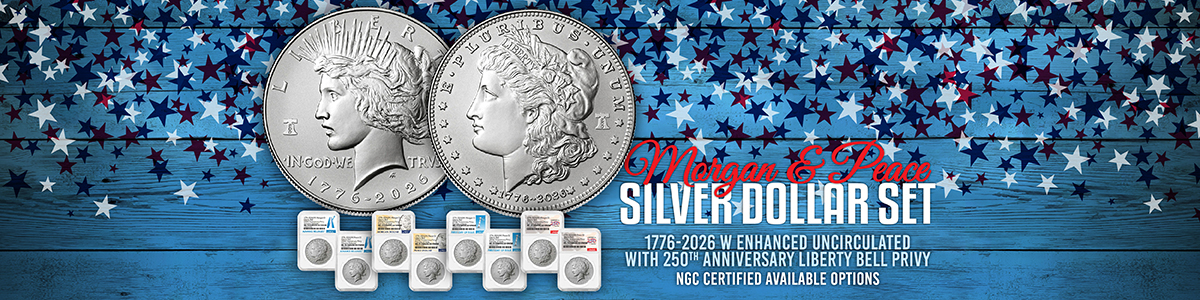 2026 Enhanced UNC Morgan and Peace Dollars