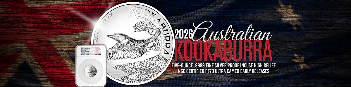 2026 5oz Silver Incuse Kookaburra