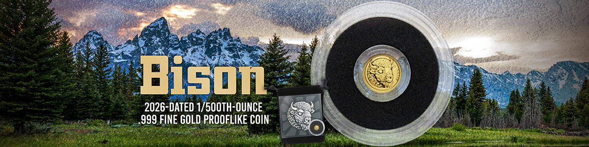 2026 NIUE 1/500oz Gold Bison